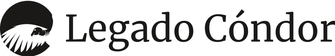Logotipo de Legado Cóndor: un cóndor en vuelo dentro de un círculo, junto al nombre